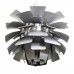 Ceiling Lamp Silver - 60cm 